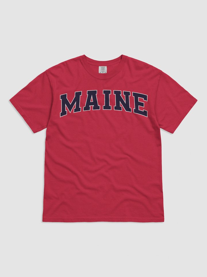 Maine Vintage Stylish Unisex Garment-Dyed T-shirt product image (2)
