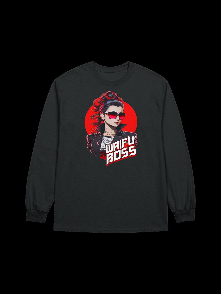 Waifu Boss v2 - Gildan Ultra Cotton Unisex Long Sleeve T-Shirt product image (2)