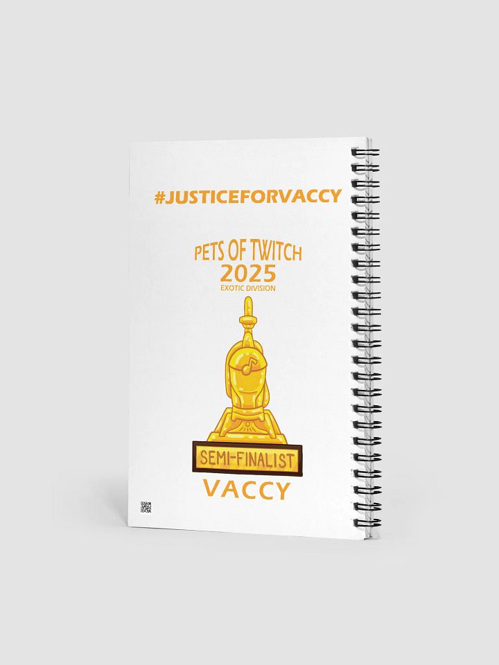 Vaccy love and justice notebook product image (2)