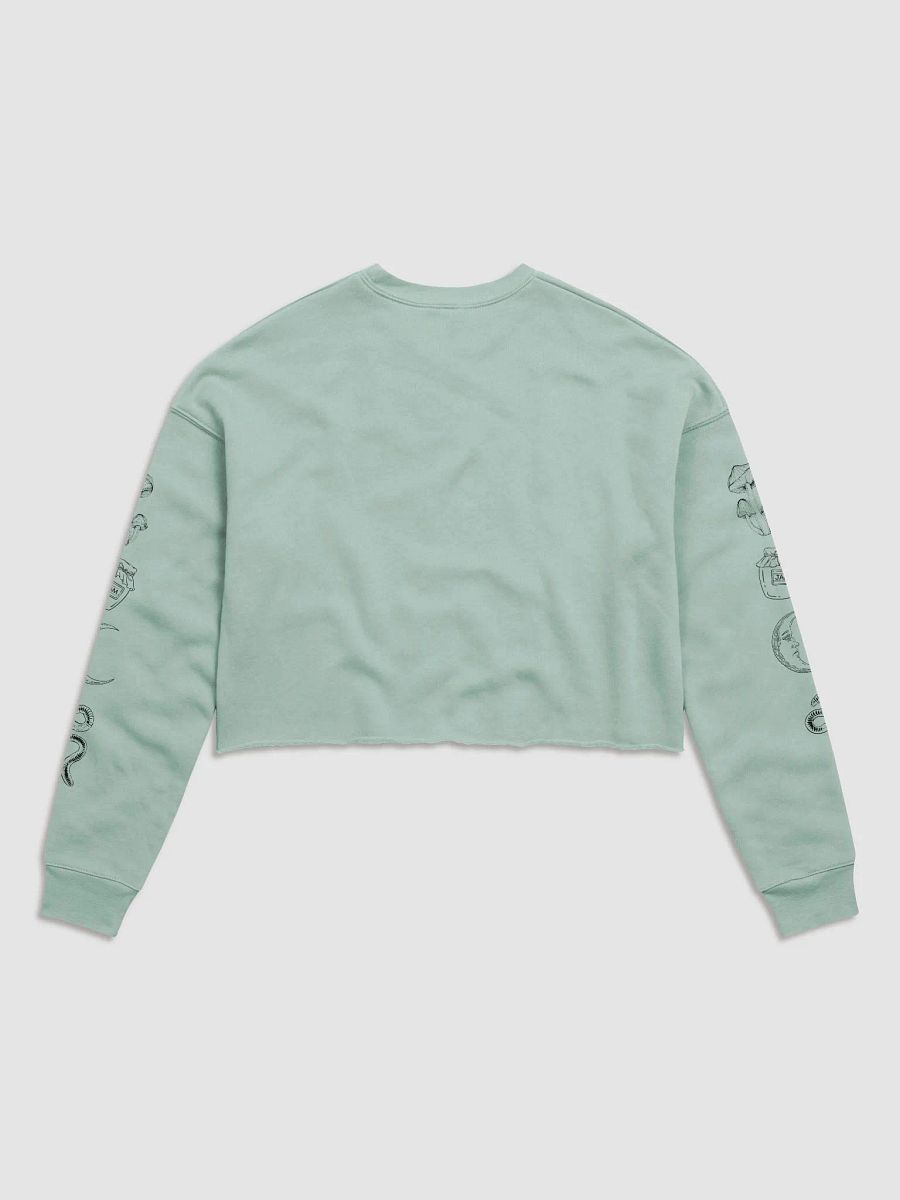 Easily Distracted by Snails - Fleece Cropped Sweatshirt product image (2)