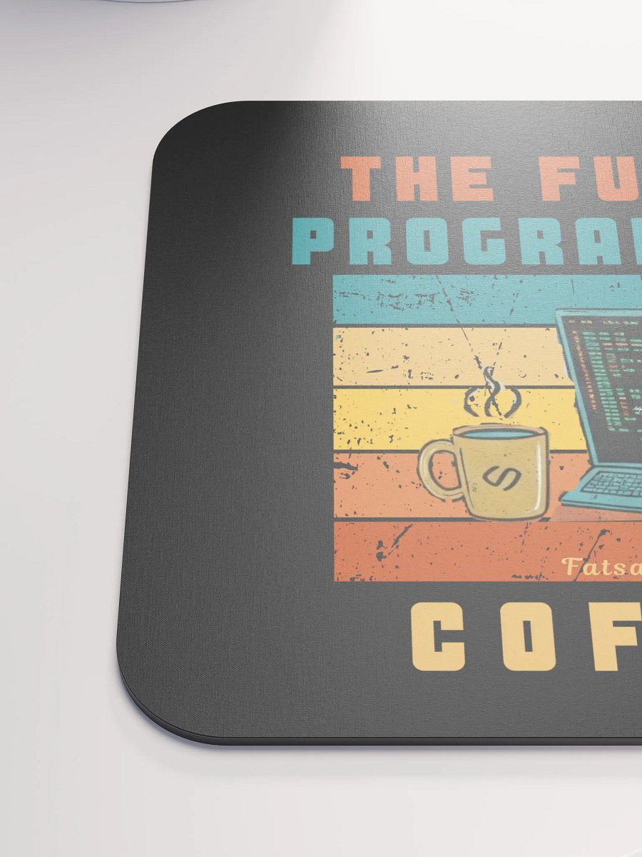 Retro Programmer's Fuel Mouse Pad product image (6)