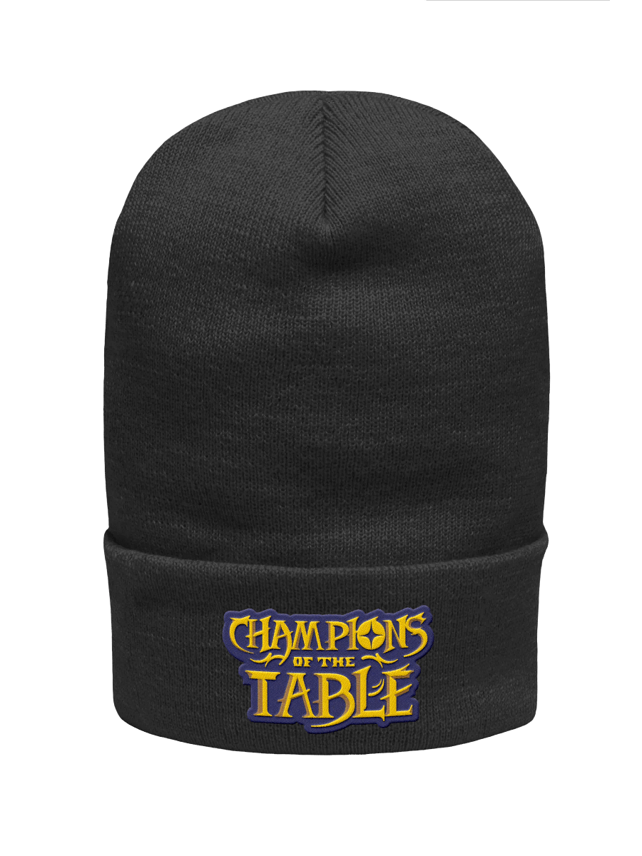 Champions of The Table - Classic Logo Beanie product image (1)