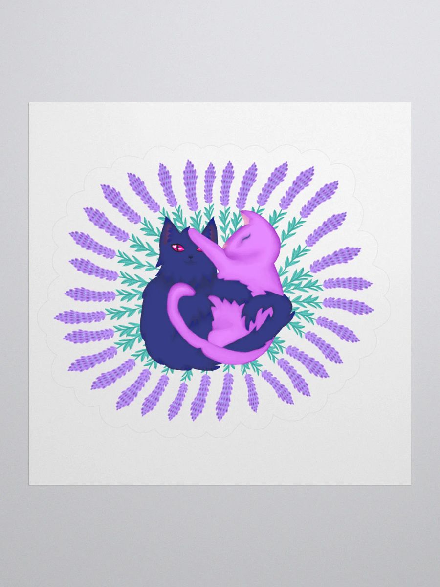 Bi Cats Sticker product image (1)