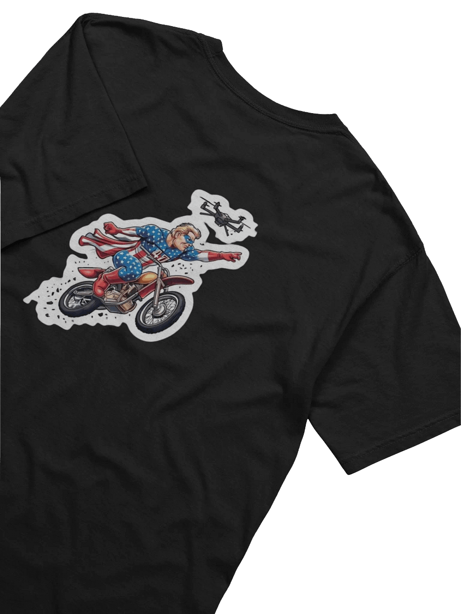 Patriotic Hero Motorcycle Tee product image (1)