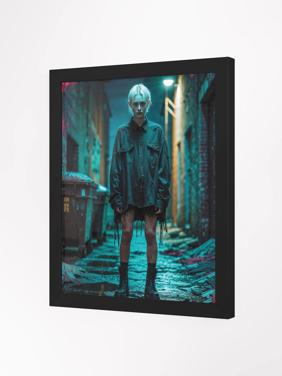 Neon Forsaken Framed Print product image (11)