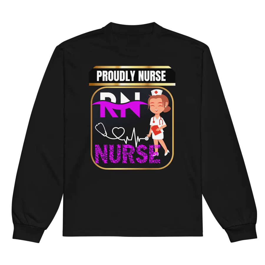 RN Appreciation Graphic Long Sleeve Shirt product image (10)