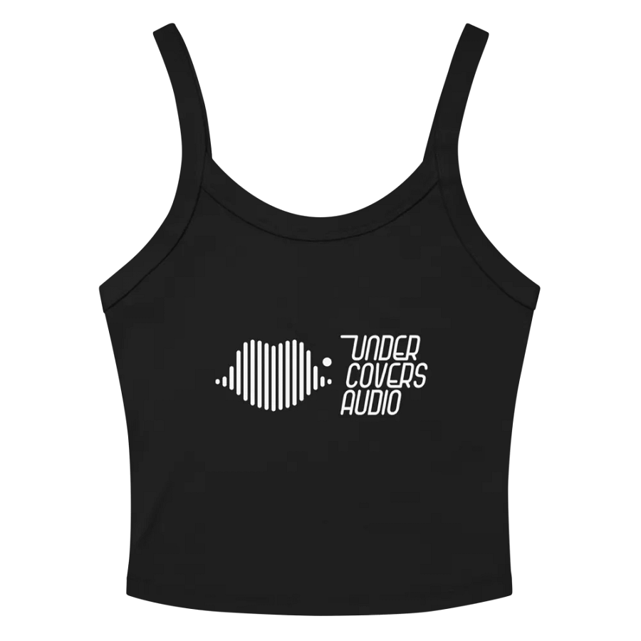 Under Covers Audio Printed White Lips Logo Tank Top product image (4)
