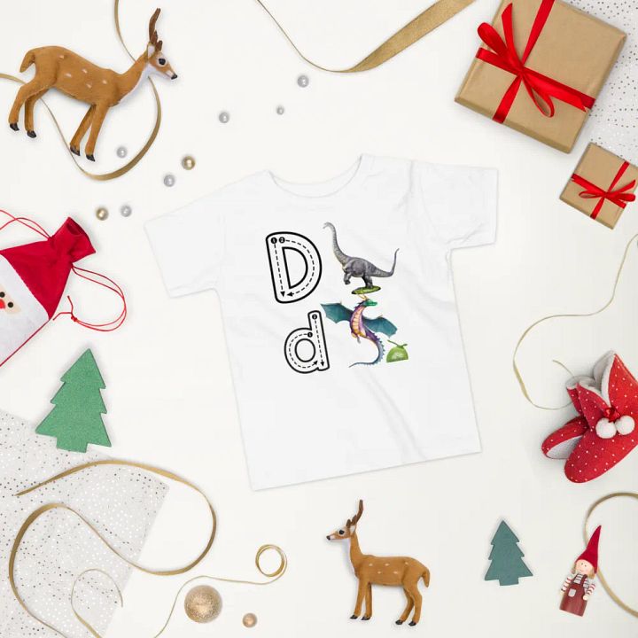 JoBeths' Design👚  Dd White Toddler T-Shirt product image (2)
