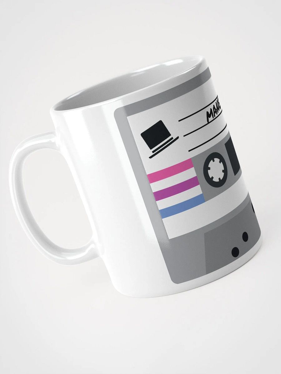 MA Cassette Glossy White Mug product image (3)
