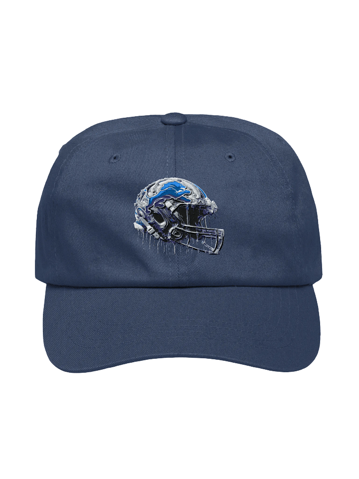 Frozen Lion Football Helmet Dad Hat product image (3)