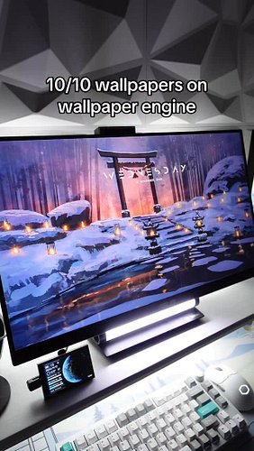 ALL WALLPAPERS 🔗 IN BIO

Wallpaper Engine is on Steam. Rainmeter tutorial for the day/date is linked in my bio @nightxparade ...