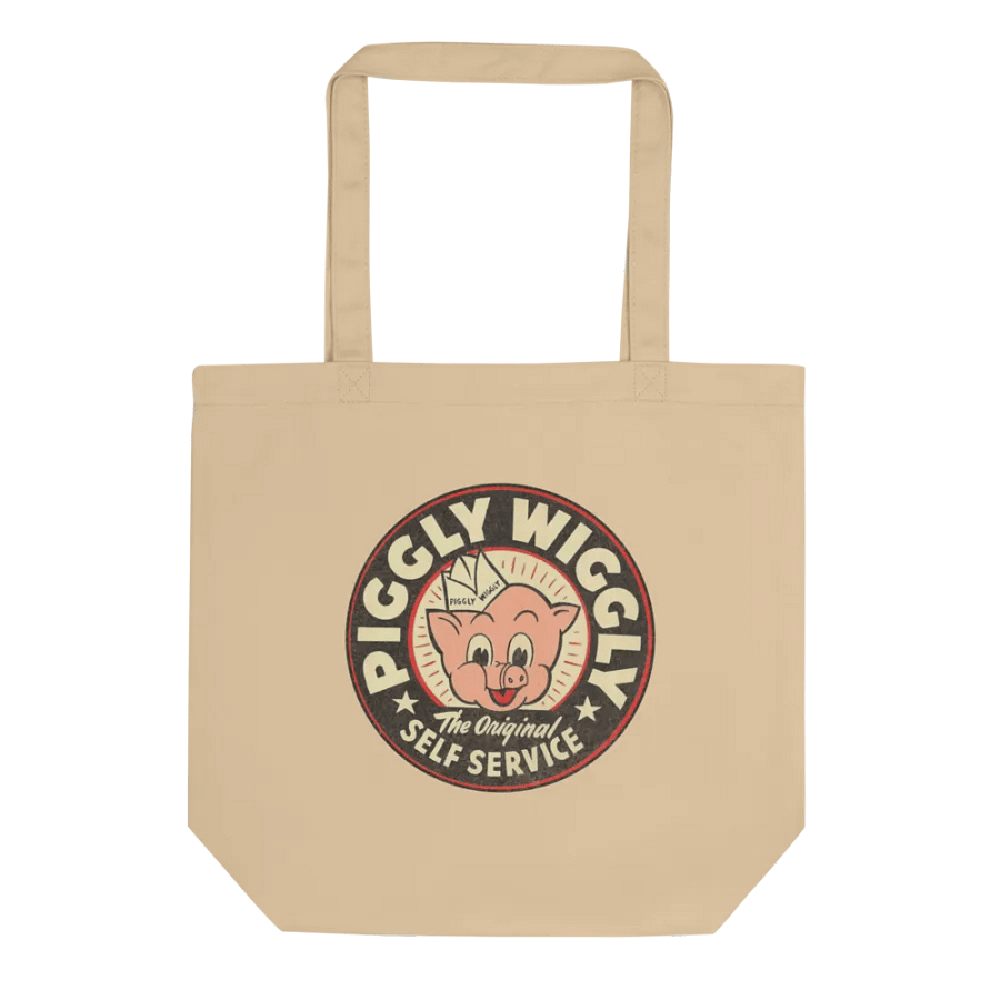 Piggly Wiggly Canvas Tote product image (1)