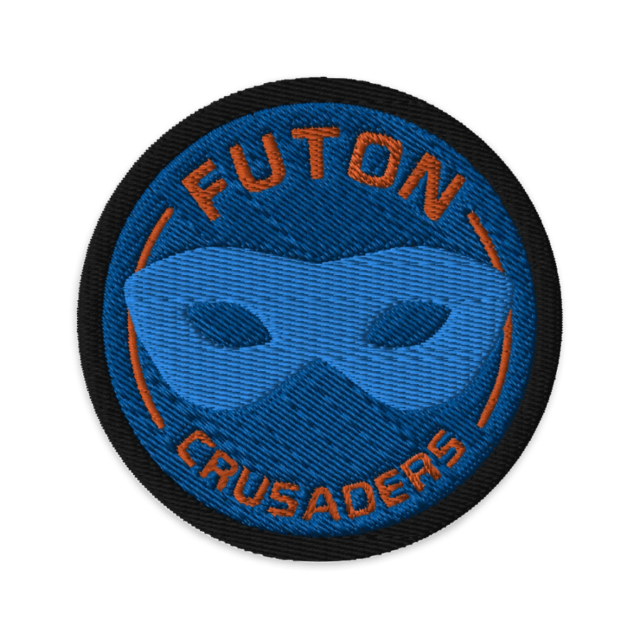 Crusader's Crest Embroidered Patch product image (1)