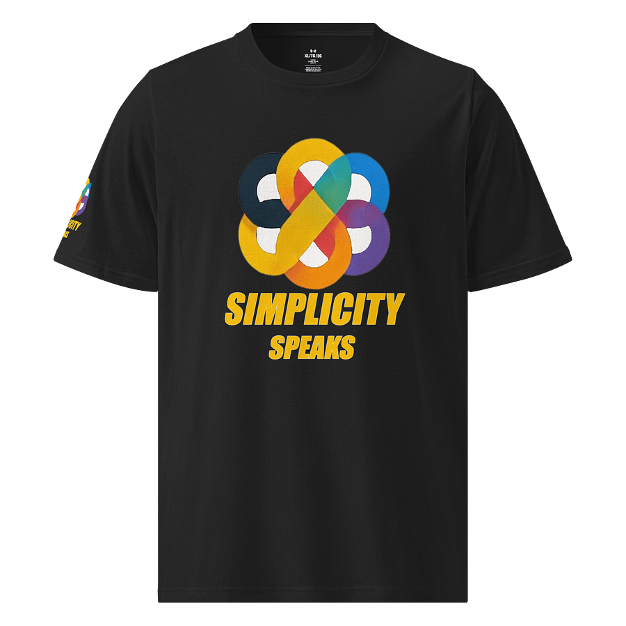 Simplicity Speaks Athletic T-Shirt product image (1)