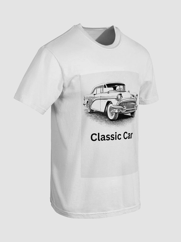 Classic Car White Tee product image (2)