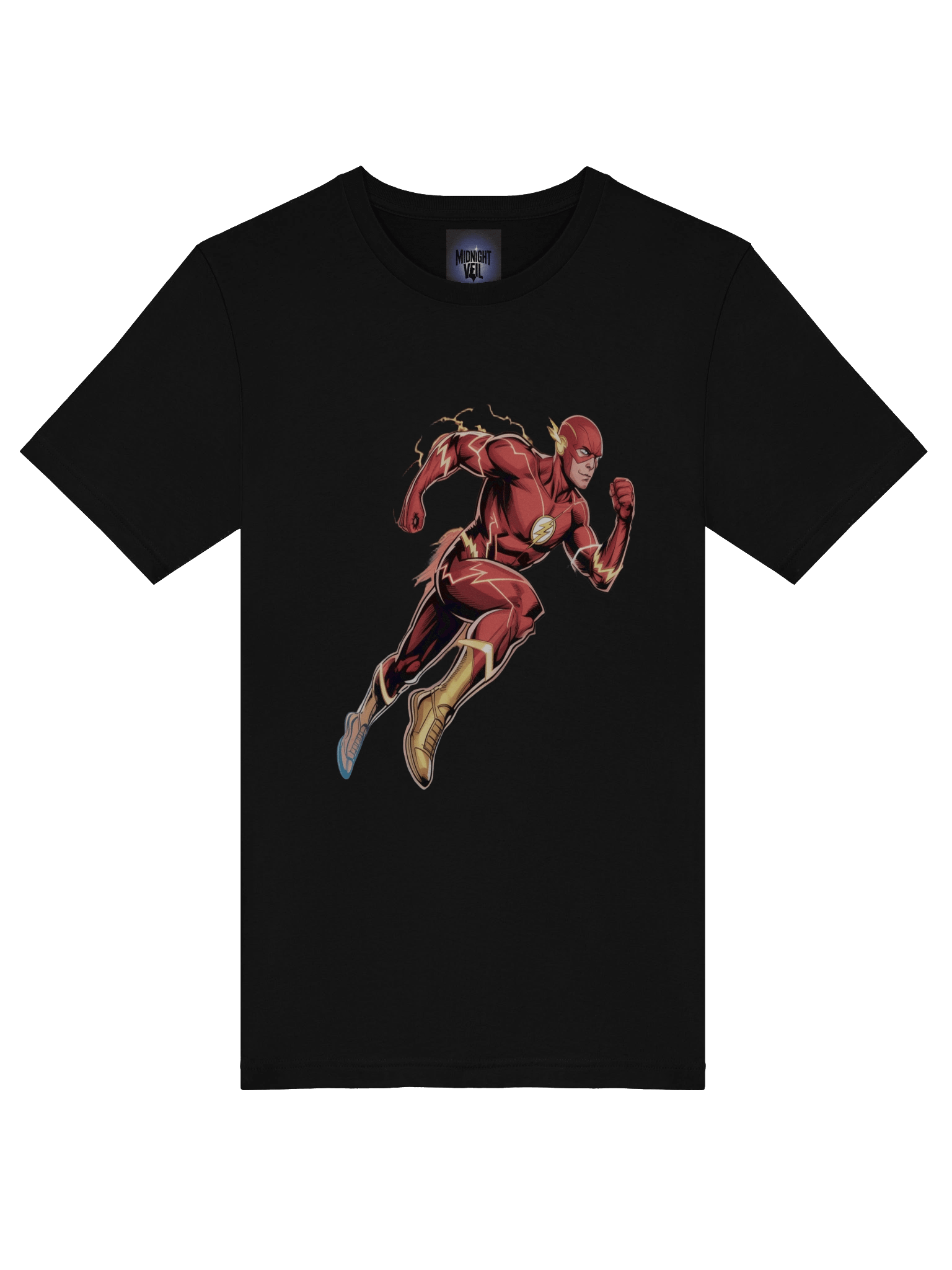 Crimson Bolt: The Flash Shadow Surge T-Shirt product image (7)