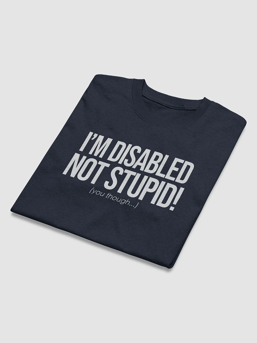 Disabled Not Stupid T-Shirt product image (30)