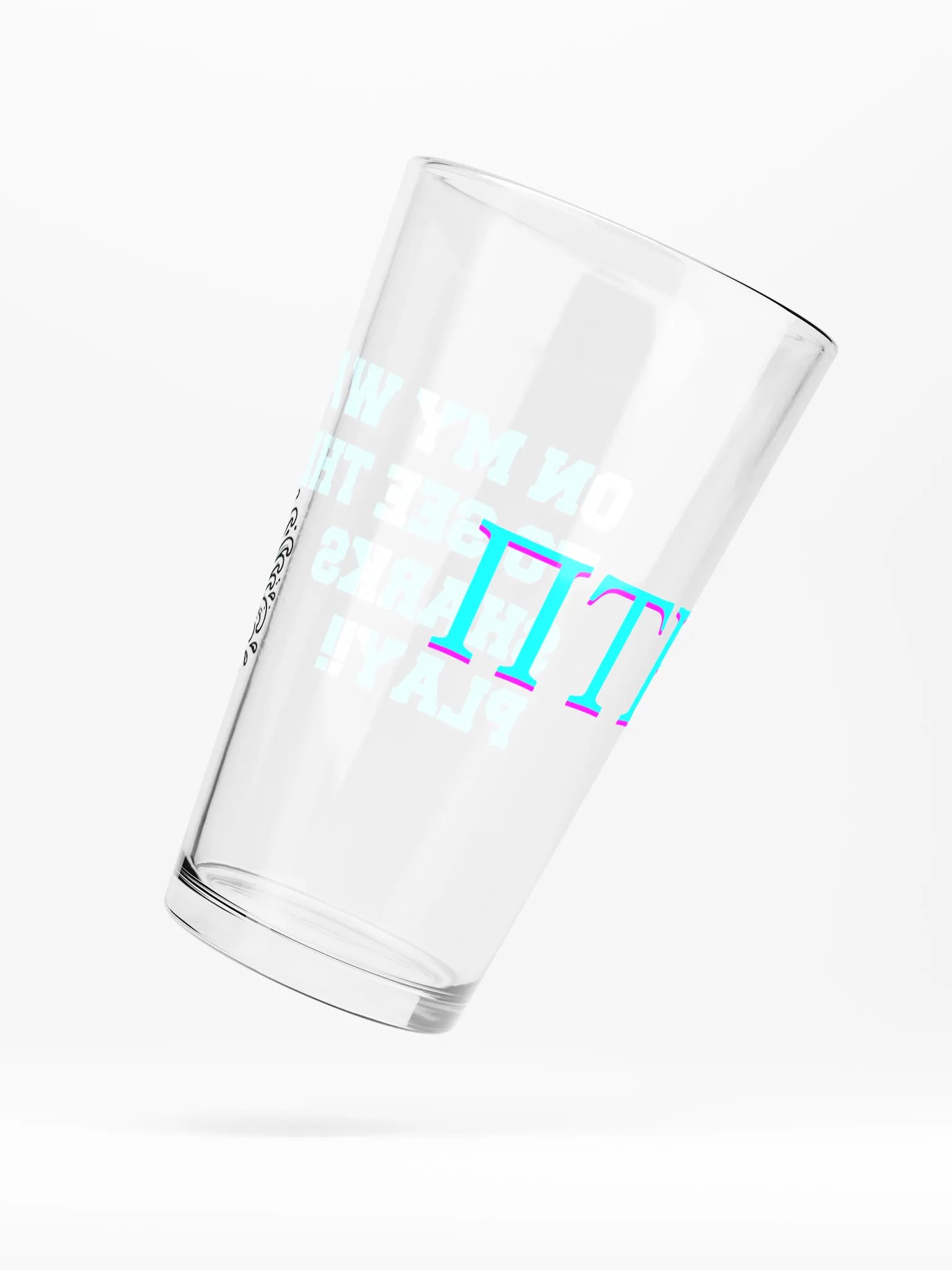 PTKU Sharks Pint Glass product image (5)