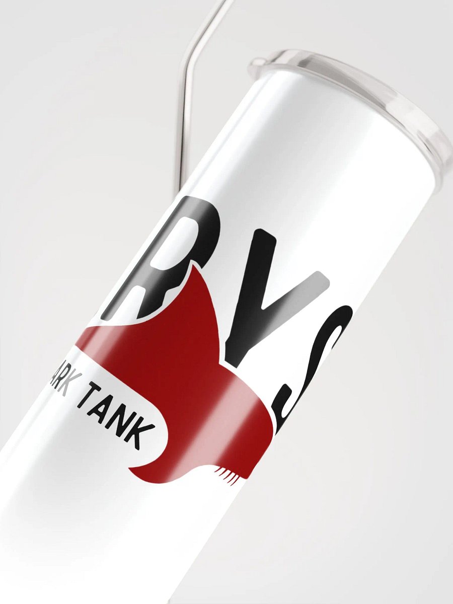 KRYS White Tumbler w/ Straw product image (5)