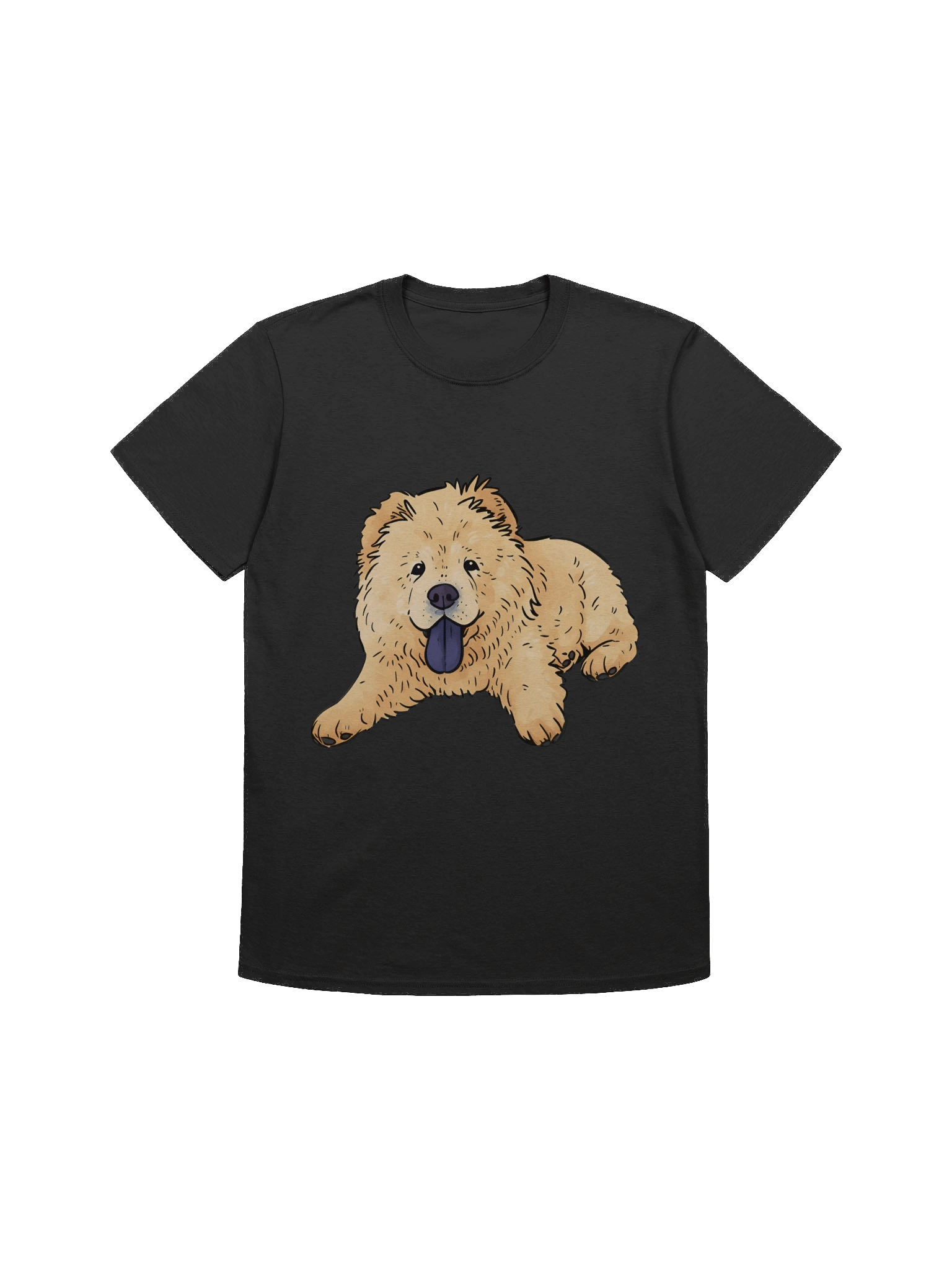 Fluffy Pie Tongue OUT Unisex T-Shirt product image (3)