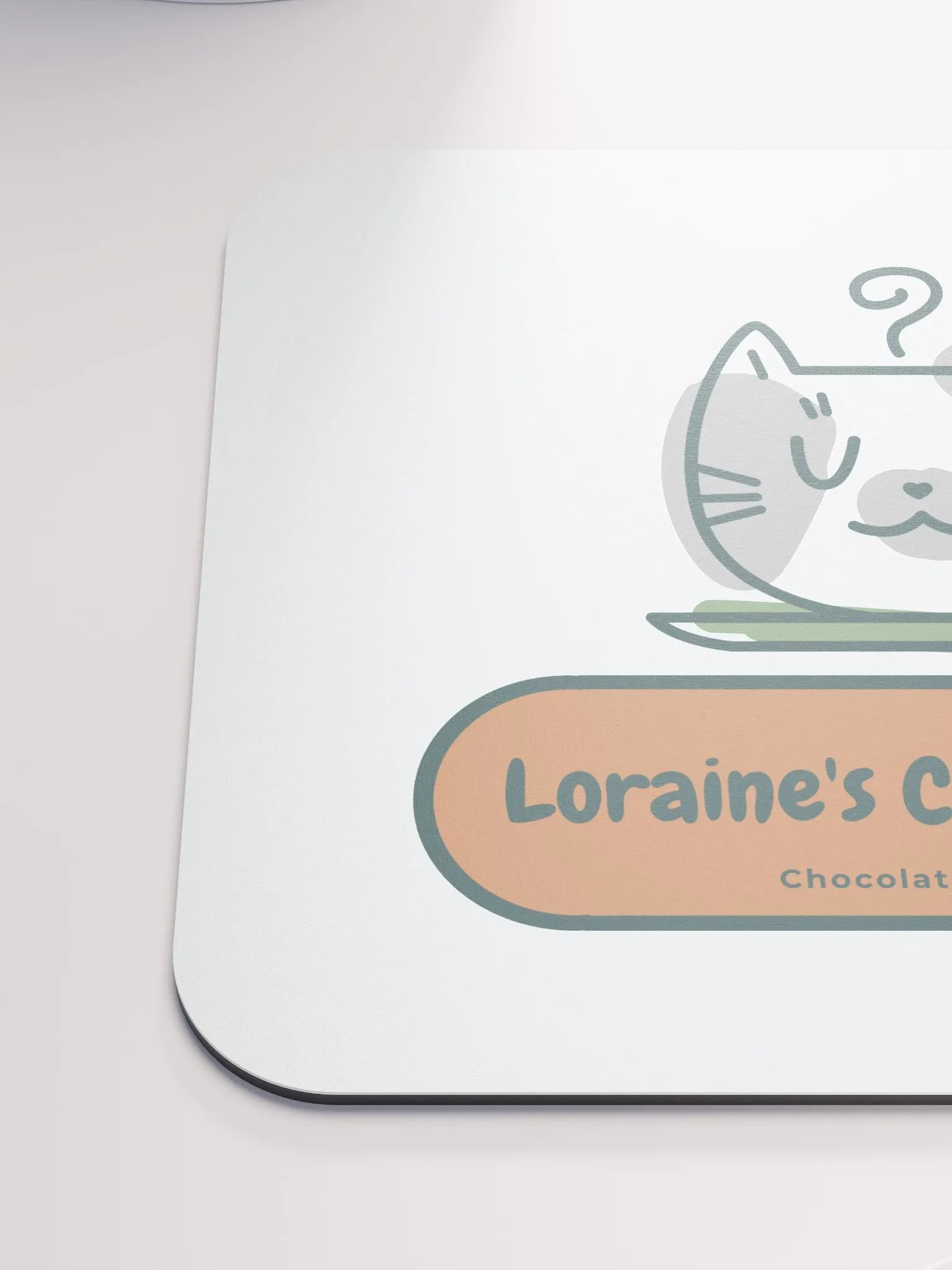 Loraine's Kitty Coffee Mouse Pad product image (6)
