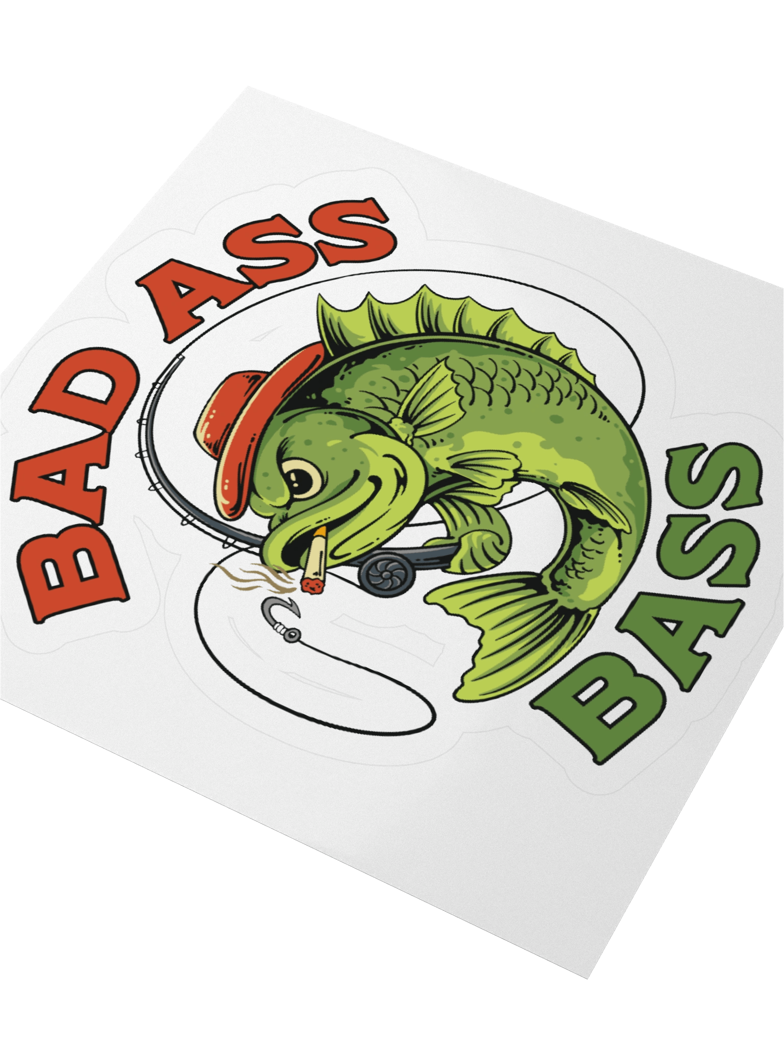 Bad Ass Bass Sticker product image (3)