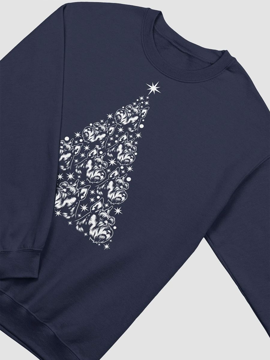 Schnauzer Christmas Tree Sweatshirt Design for Schnauzer Paw-rents product image (18)