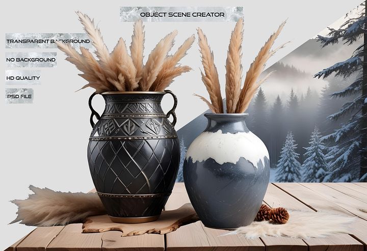 Scandinavian Nest – Nordic Cozy Decor PNG product image (2)
