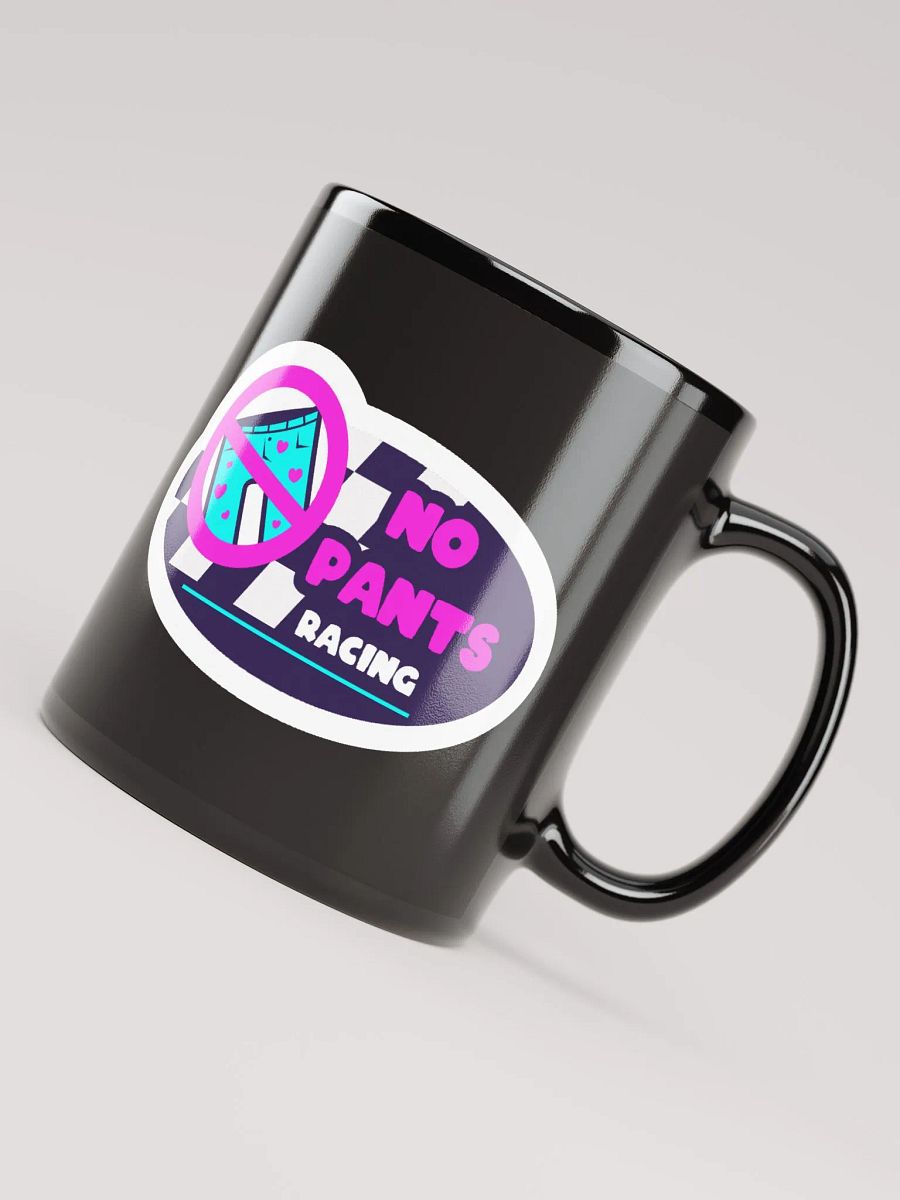 NO PANTS RACING BLACK MUG product image (8)