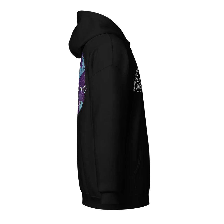 Cozy Chaos Crew Blue Logo Zip-up Hoodie product image (16)