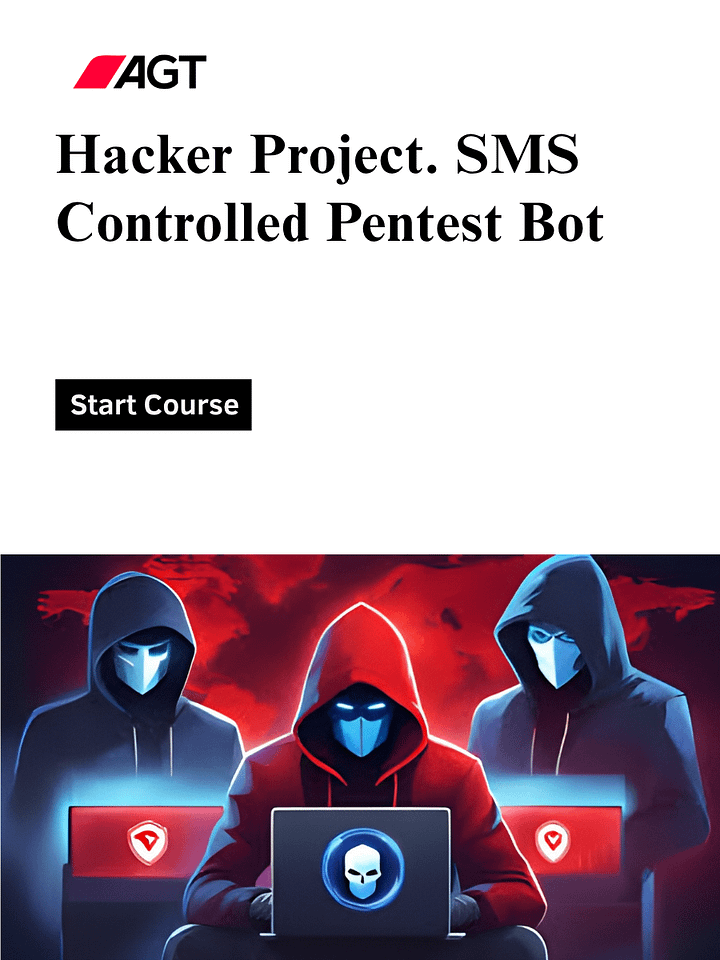 Hacker Project. SMS Controlled Pentest Bot product image (1)