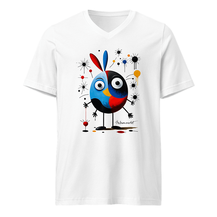 Bella+Canvas Short Sleeve V-Neck Jersey T-Shirt product image (1)