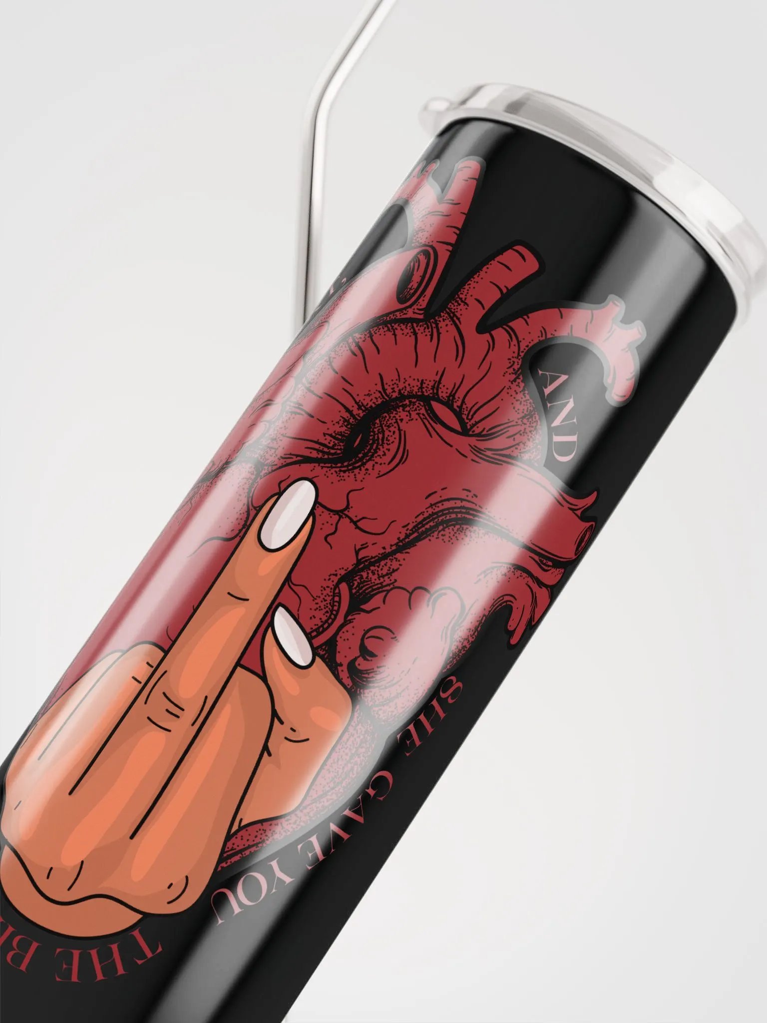 You Gave Her Your Heart Stainless Steel Tumbler product image (5)