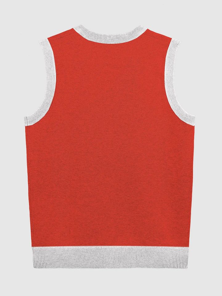 North Pole Christmas Jacquard V-Neck Vest 🎄 product image (2)