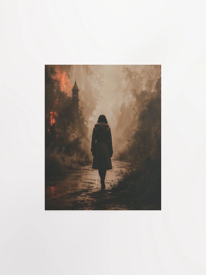 Misty Pathway Poster product image (8)