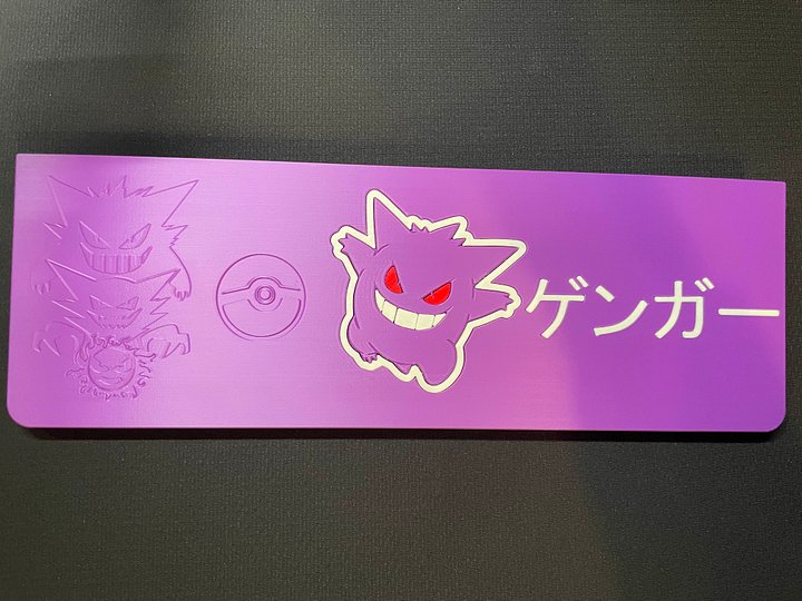 Gengar Wrist Rest Purple Edition product image (1)