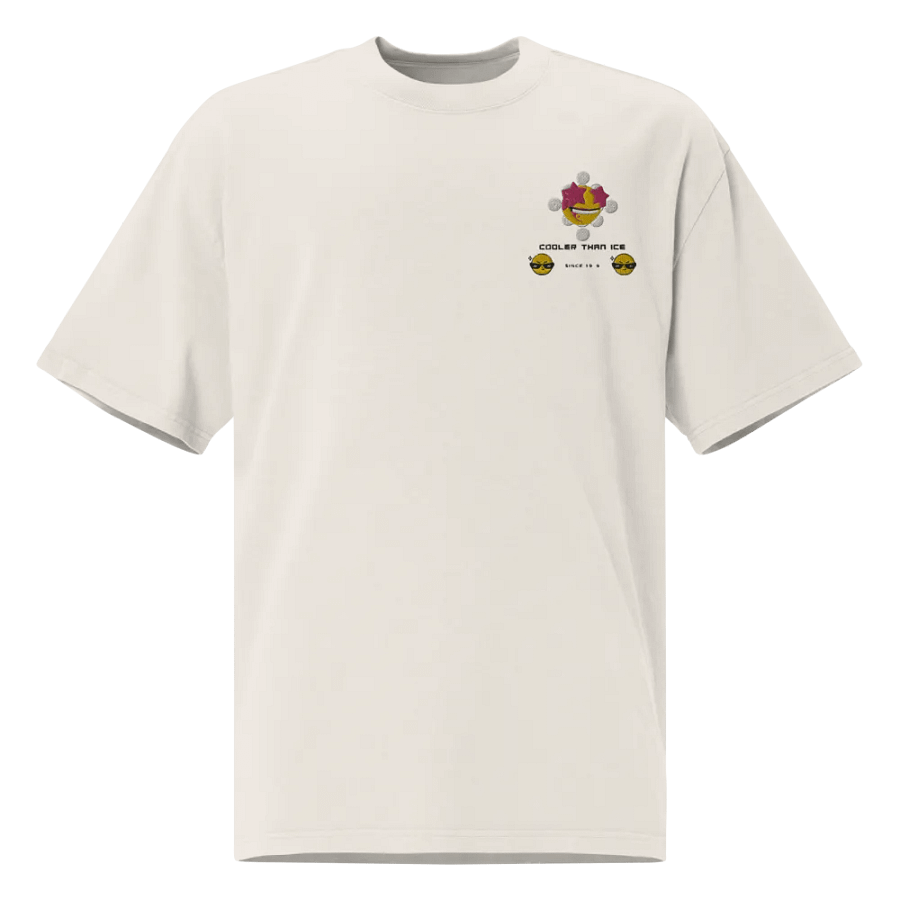 Cooler Than Ice AS Colour Oversized Faded T-Shirt product image (1)