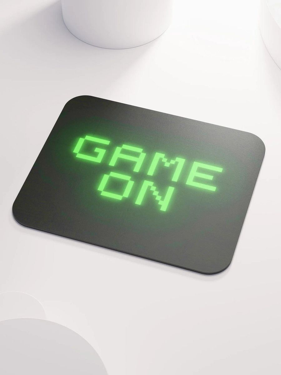 Glowing Pixel Power Mouse Pad product image (3)