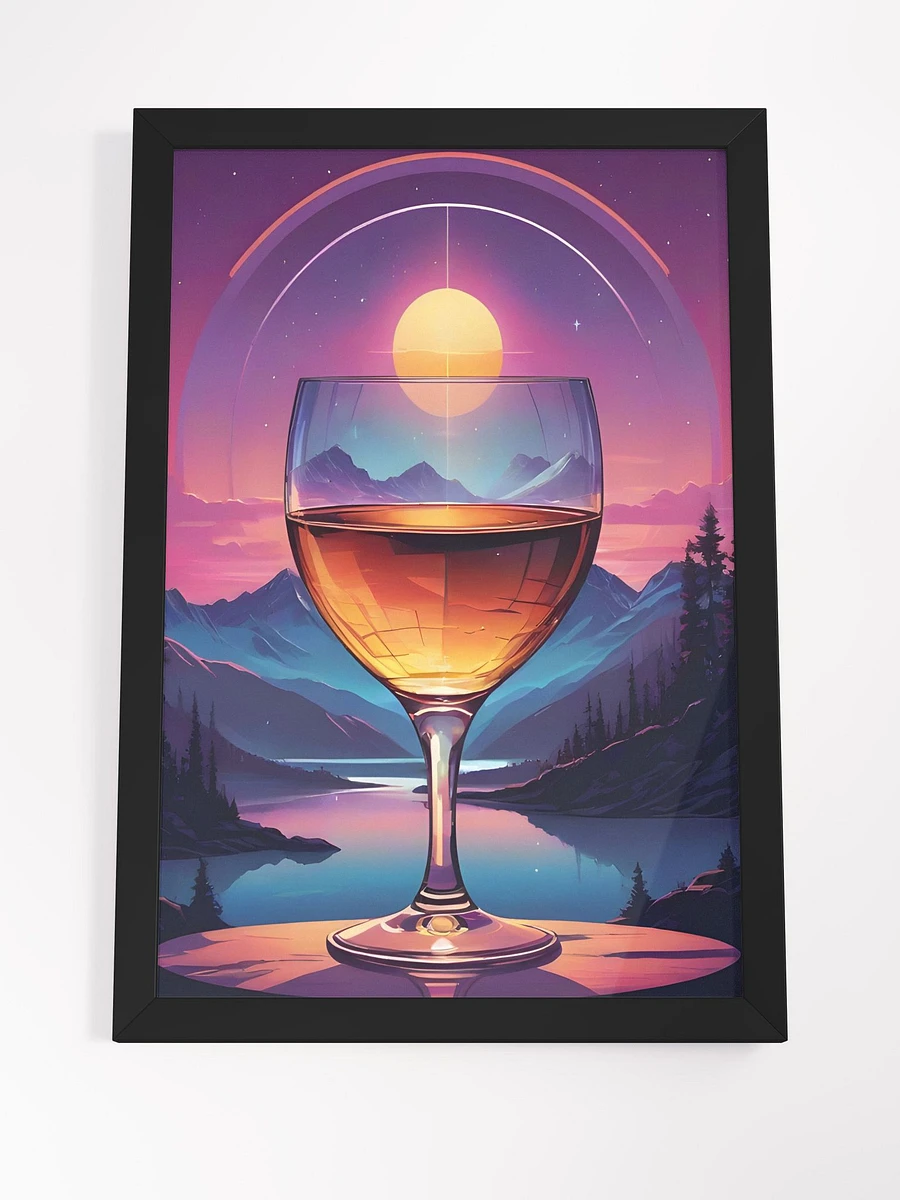 Wine Sunset Framed Poster product image (5)