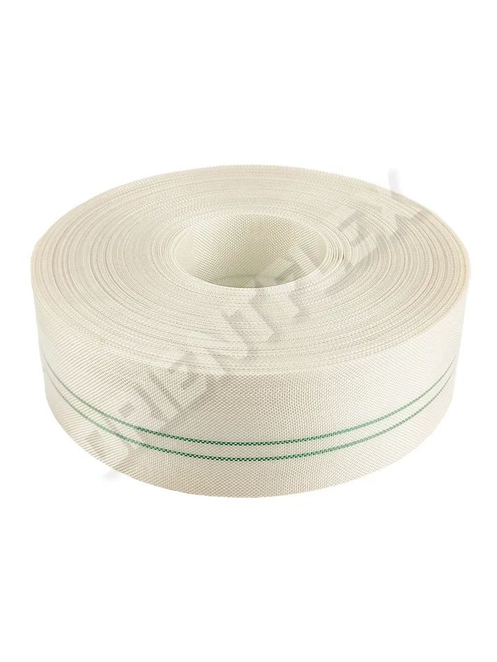 PE Reinforeced Lay Flat Hose (White & Black) product image (1)