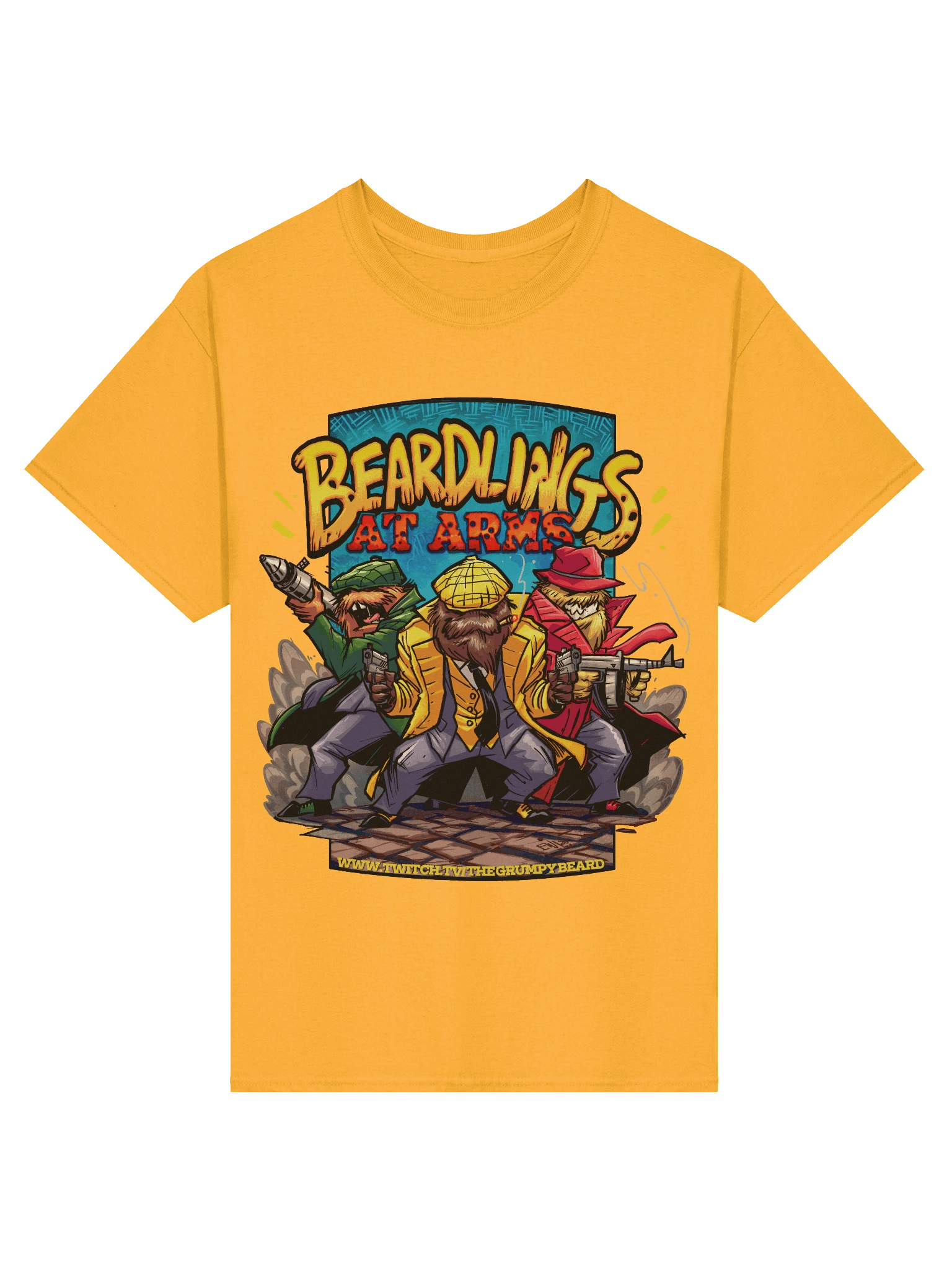 PeekyBeardlings BEARDLINGS AT ARMS - T-Shirt -Regular fit product image (1)