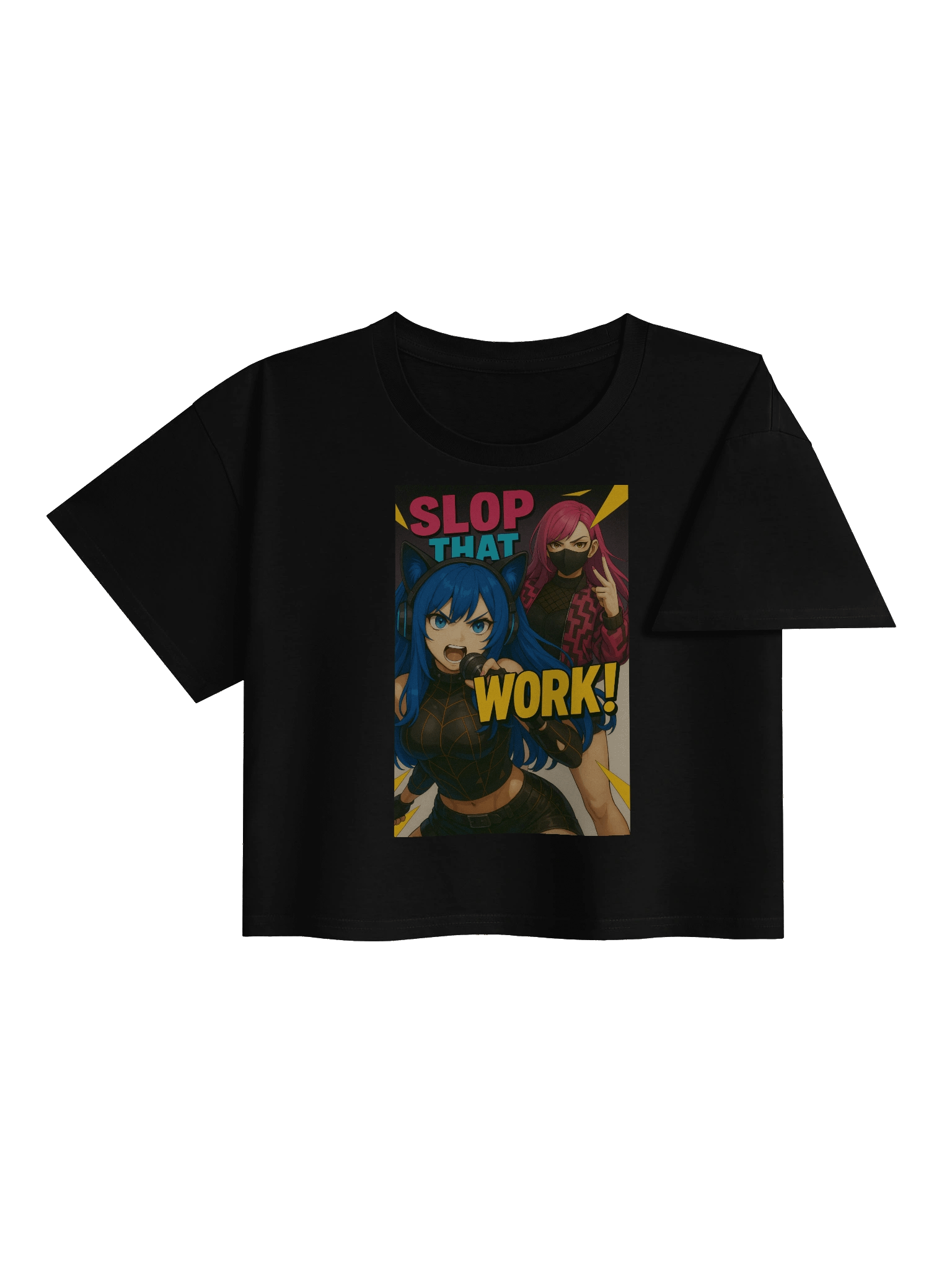 SLOP THAT WORK! Waifu Crop Top product image (4)