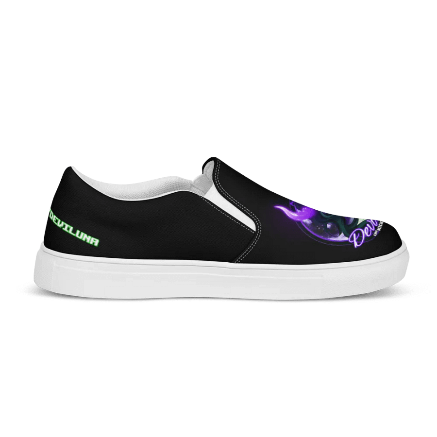 DeviLuna Black Slip-On Shoes product image (8)