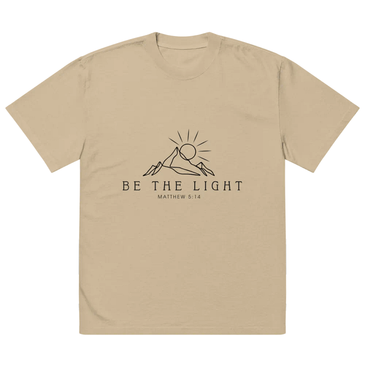 Illuminate Oversized Faded T-Shirt product image (2)