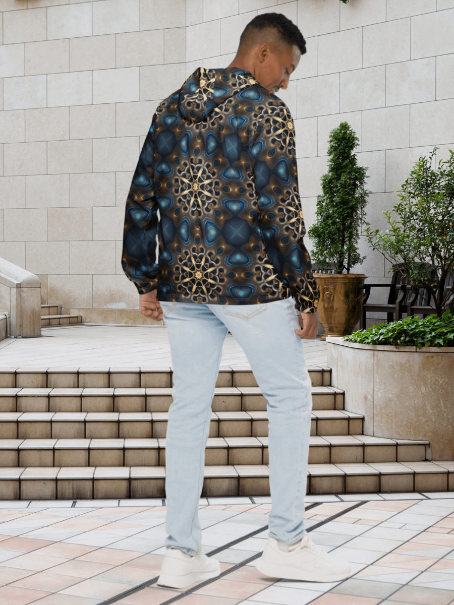 Stellar Wave All-Over Print Windbreaker product image (3)