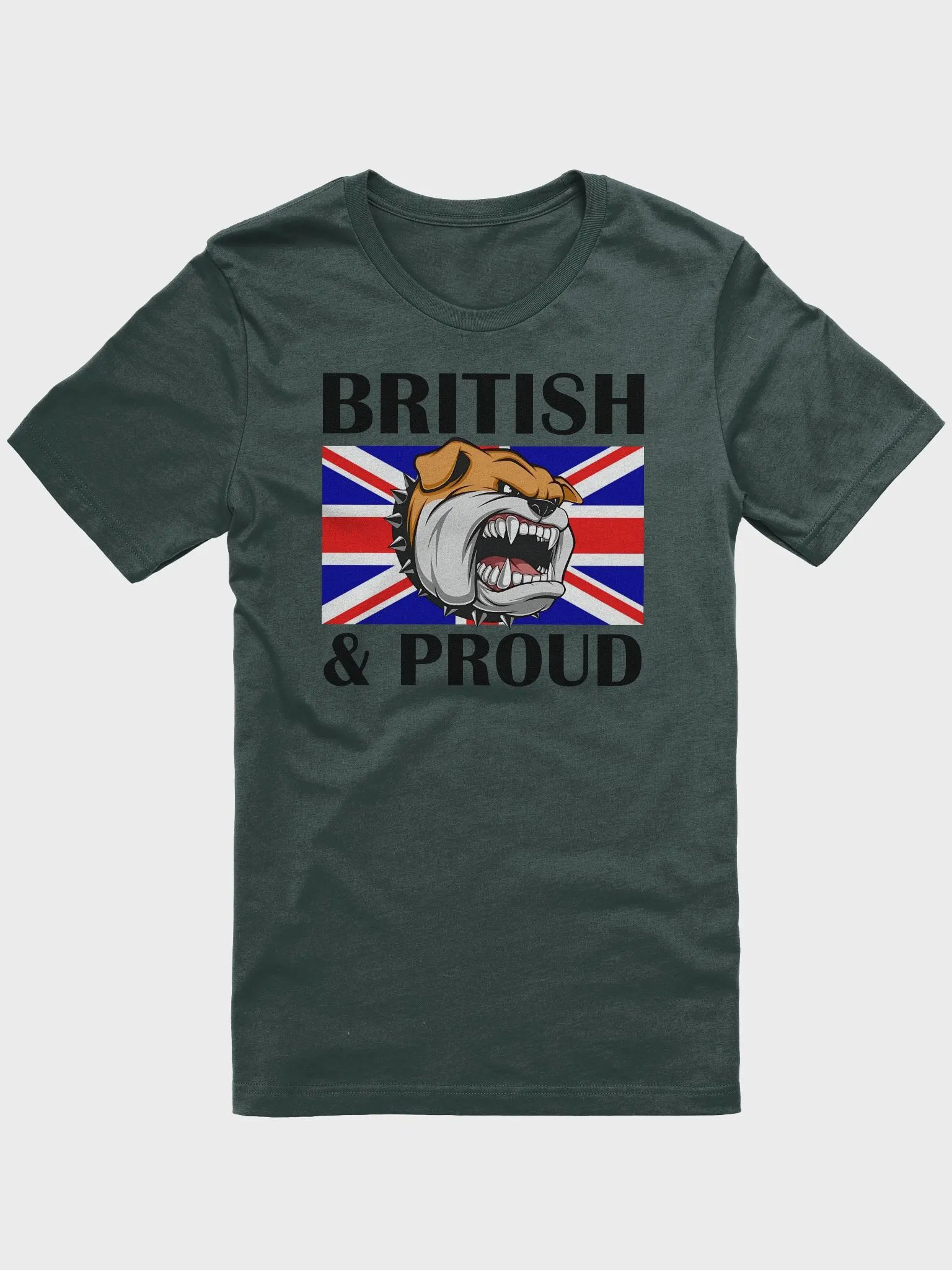British & Proud Unisex Adult T-Shirt product image (4)