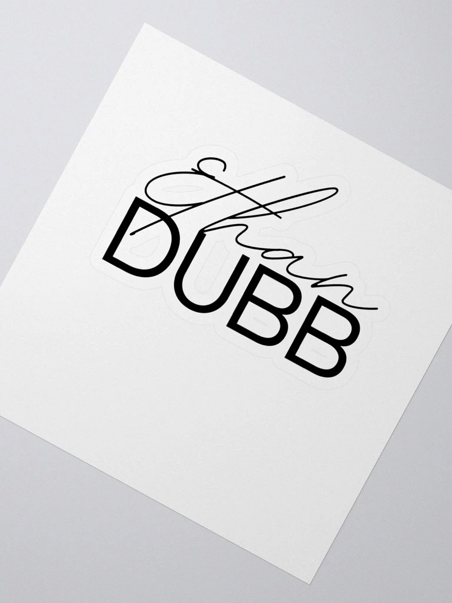 Script Logo Sticker product image (2)