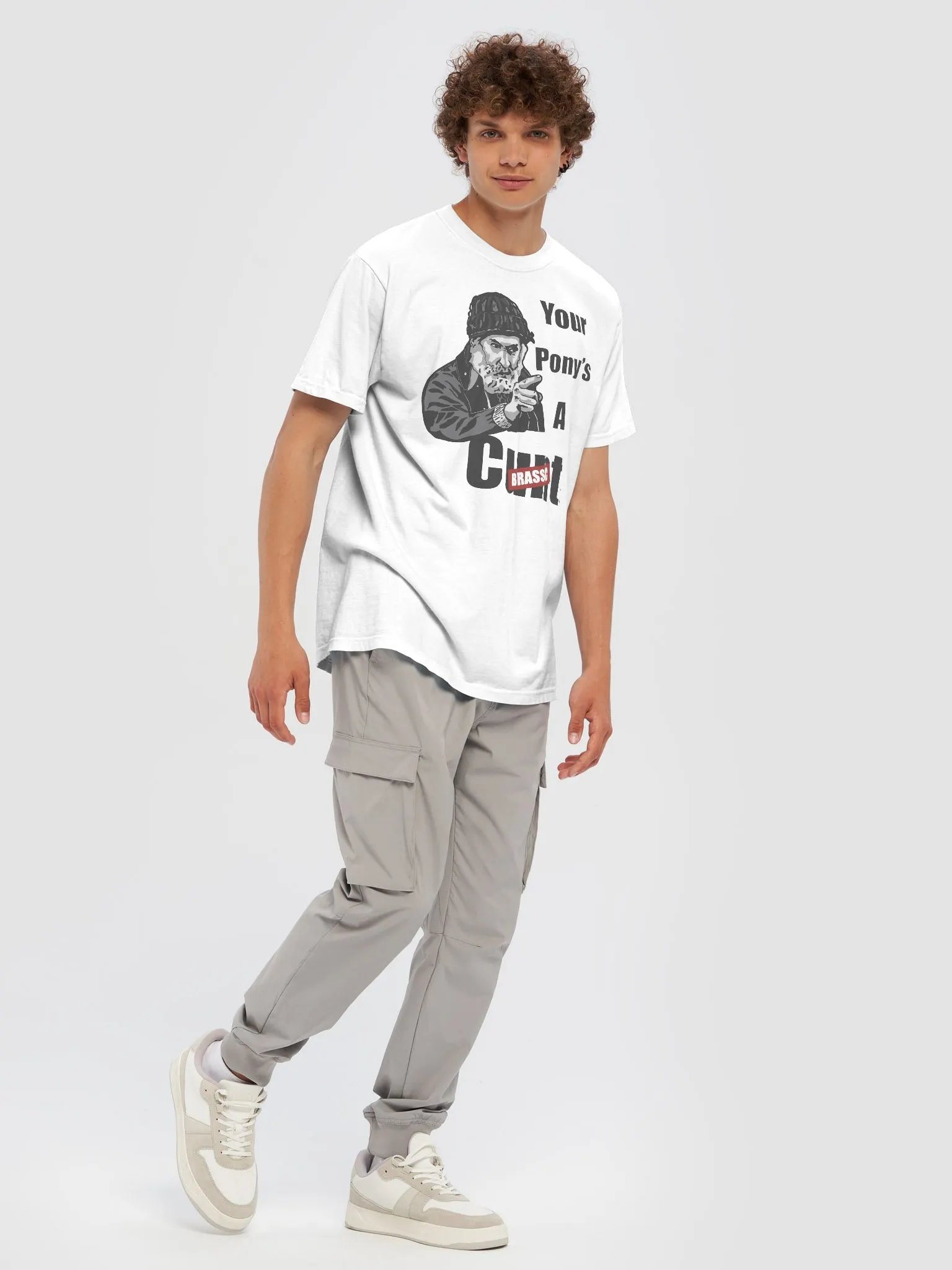 Brassic Farmer Jim Rant Your Pony’s A Cunt Shirt product image (1)