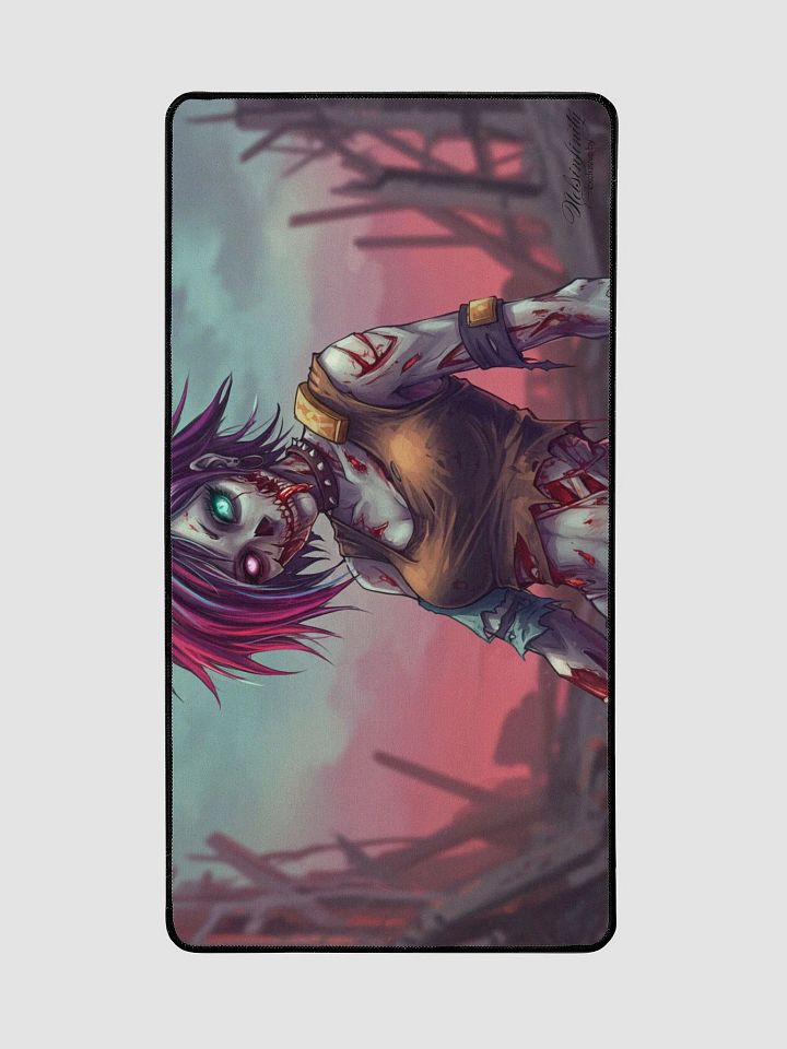 Apocalyptic Zombie BabeZ 34 Desk Mat product image (2)