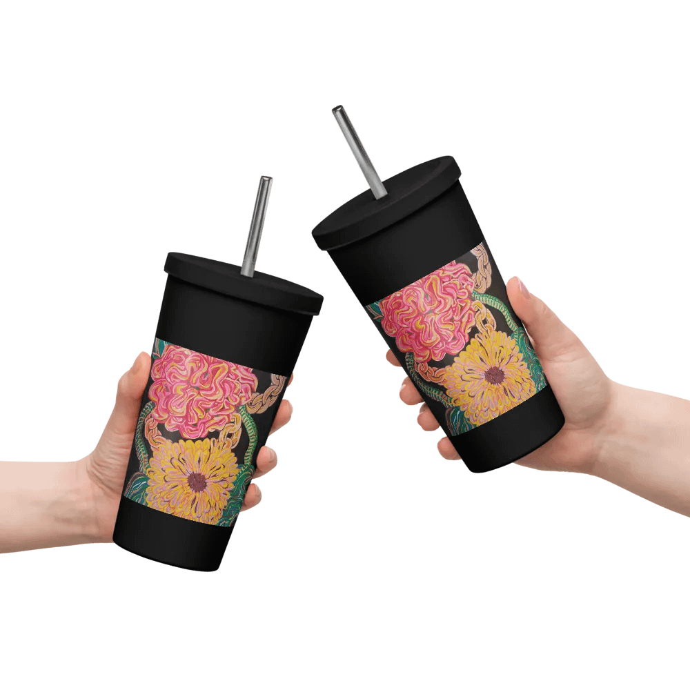 Flowers & Chains 1 Tumbler product image (10)